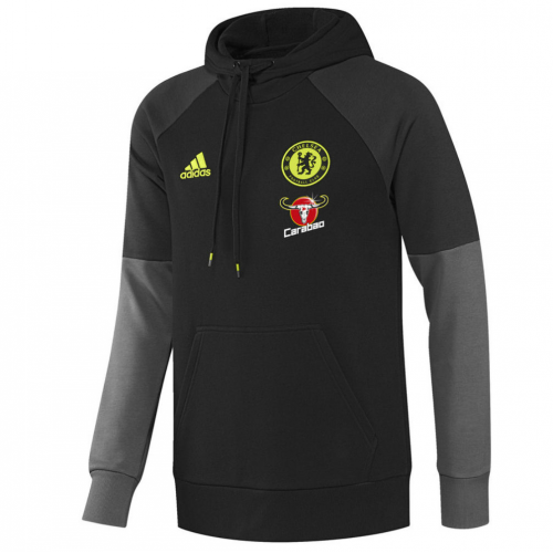 2016-17 Chelsea Black&Gray Hoody Sweater 2016-17 Chelsea Black&Gray Hoody Sweater