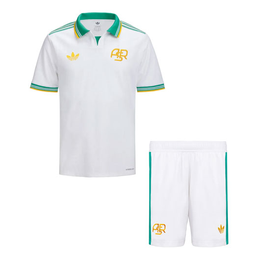 2025-26 Roma Kids Third Soccer Kits Shirt With Shorts