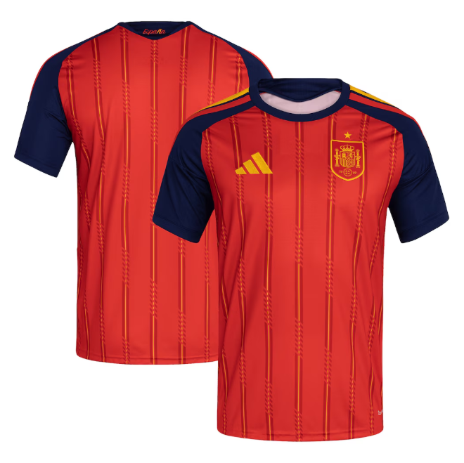 2026 FIFA World Cup Spain Home Soccer Jersey Shirt