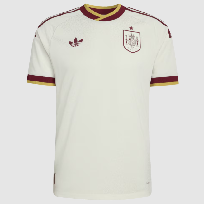2026 FIFA World Cup Spain Away Soccer Jersey Shirt Authentic Version