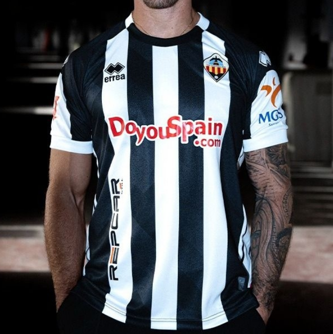 2026-27 Club Deportivo Castellón Home Soccer Jersey Shirt