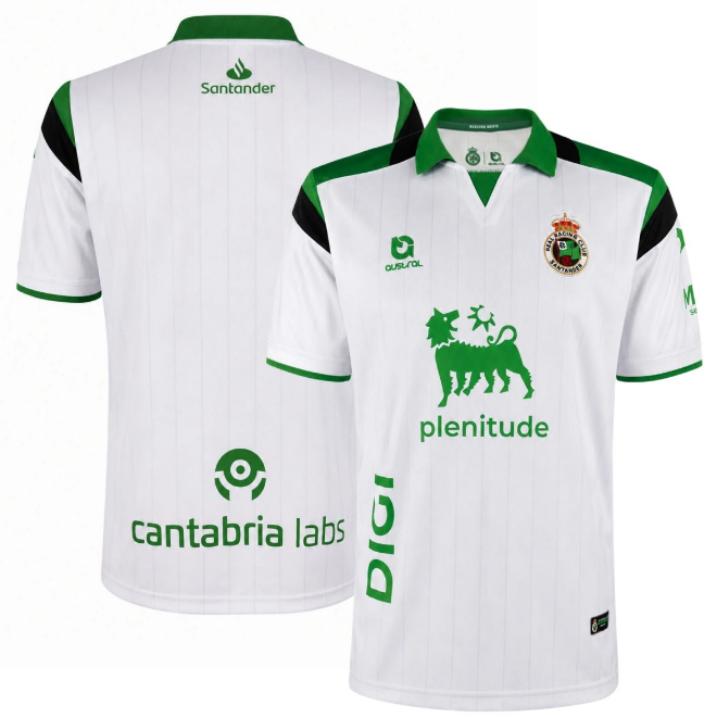 2026-27 Real Racing Club de Santander Home Soccer Jersey Shirt
