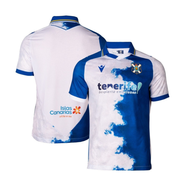 2026-27 Club Deportivo Tenerife Home Soccer Jersey Shirt