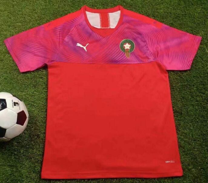 2019 Africa Cup Morocco Home Soccer Jersey Shirt