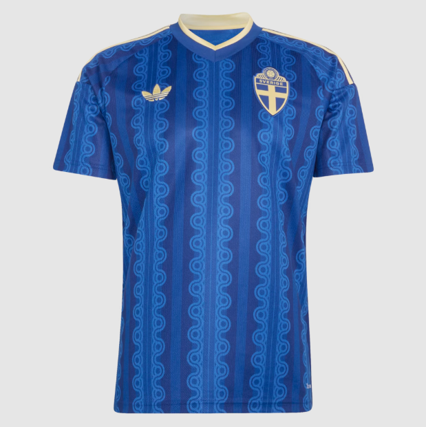 2026 FIFA World Cup Sweden Away Soccer Jersey Shirt