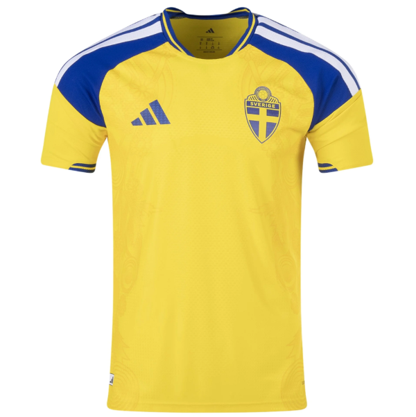2026 FIFA World Cup Sweden Home Soccer Jersey Shirt Authentic Version