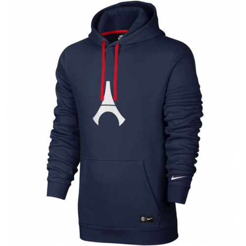2016-17 PSG Navy Hoody Sweater