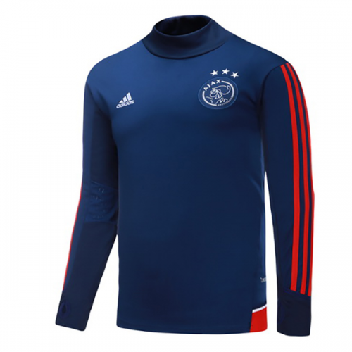 2017-18 Ajax Navy Sweat Top Shirt