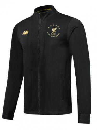 2019-20 Liverpool Black Six Time Souvenir Training Jacket