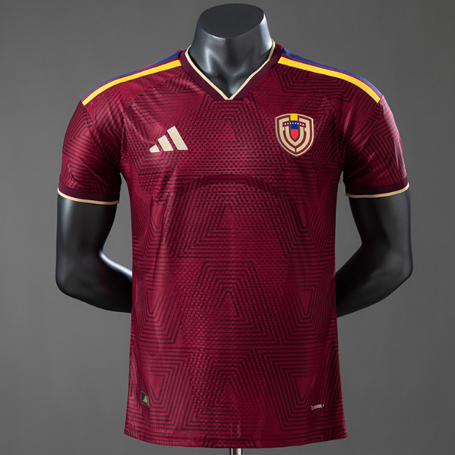 2026 FIFA World Cup Venezuela Home Soccer Jersey Shirt Authentic Version