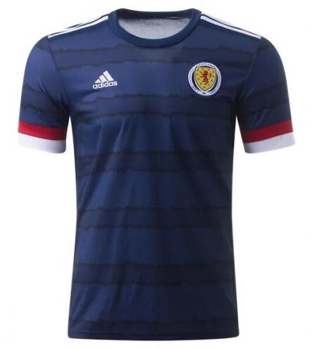 2020 EURO Scotland Home Soccer Jersey Shirt