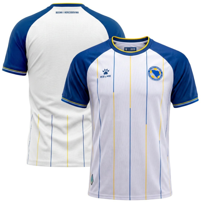 2026 FIFA World Cup Bosnia and Herzegovina Away Soccer Jersey Shirt