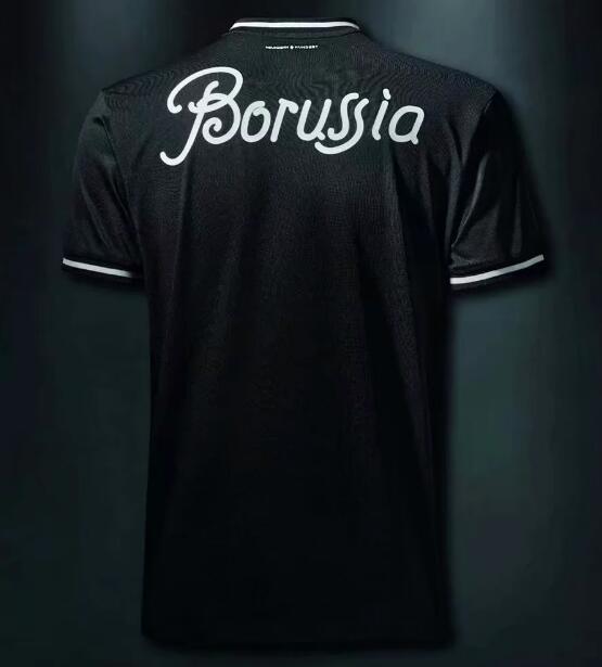 2020-21 Borussia Mönchengladbach Black 120th Anniverary Soccer Jersey Shirt - Click Image to Close
