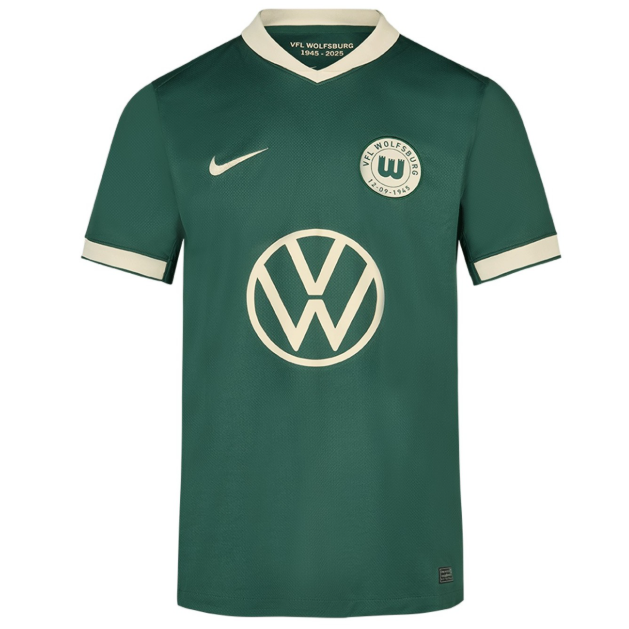 2025-26 VfL Wolfsburg Anniversary Soccer Jersey Shirt