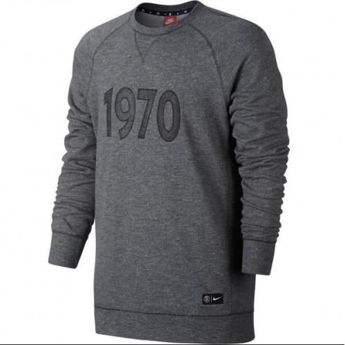 2016-17 PSG Gray Sweat Top Shirt
