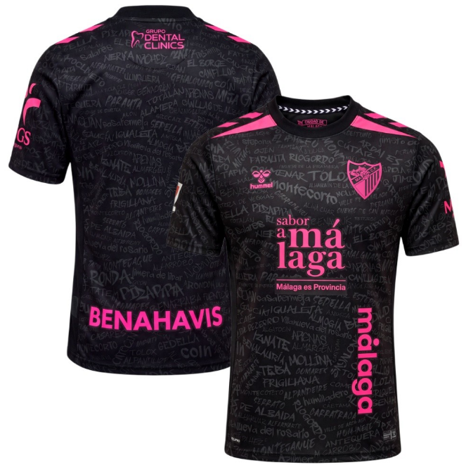 2026-27 Malaga Third Soccer Jersey Shirt